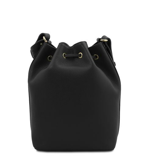 TL BAG Leather Bucket bag