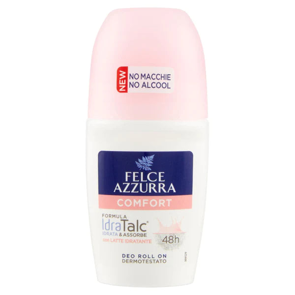 FELCE AZZURRA DEODORANT ROLL-ON COMFORT 50 ML - Buona Fortuna Boutique