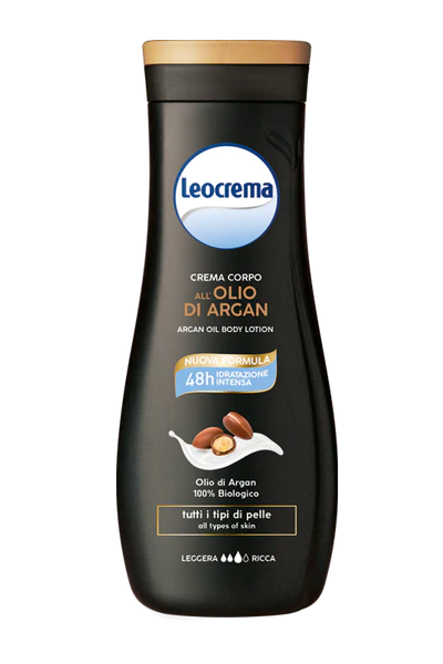 LEOCREMA ARGAN OIL BODY LOTION 250 ML - Buona Fortuna Boutique