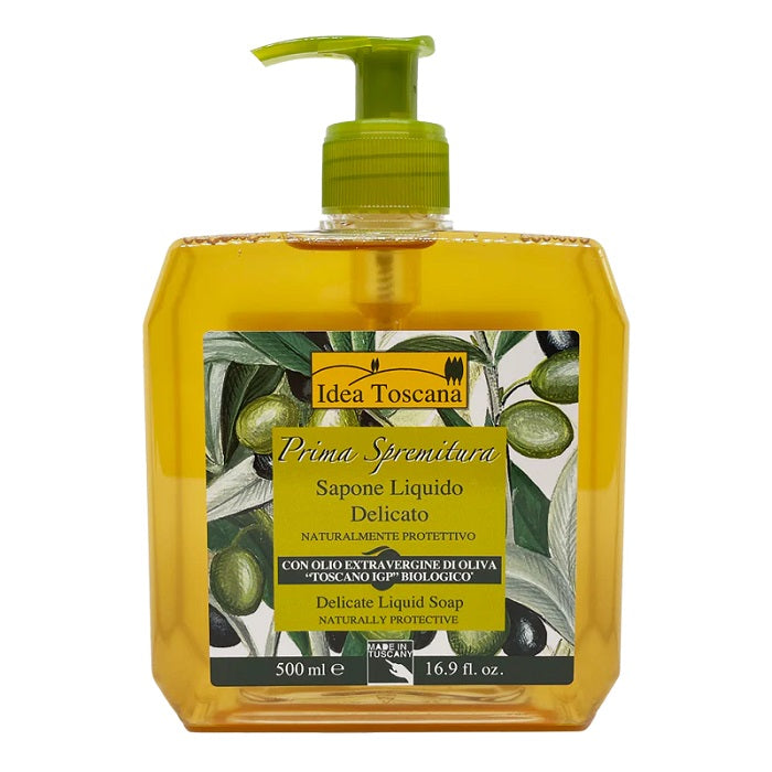 PRIMA SPREMITURA OLIVE LIQUID SOAP 500 ML PUMP - Buona Fortuna Boutique