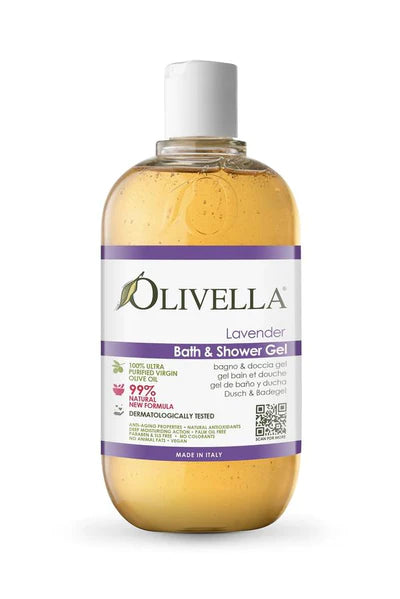 OLIVELLA BATH & SHOWER GEL LAVENDER 500 ML - Buona Fortuna Boutique