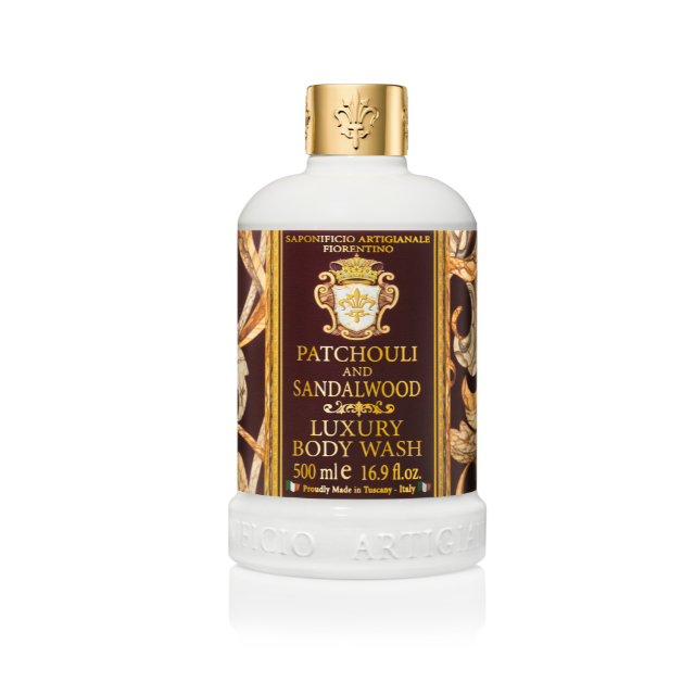 SAPONIFICIO ARTIGIANALE FIORENTINO BODY WASH PATCHOULI & SANDALWOOD - Buona Fortuna Boutique