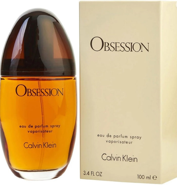 Calvin Klein	OBSESSION	EAU DE PARFUM SPRAY 3.4 OZ - Buona Fortuna Boutique