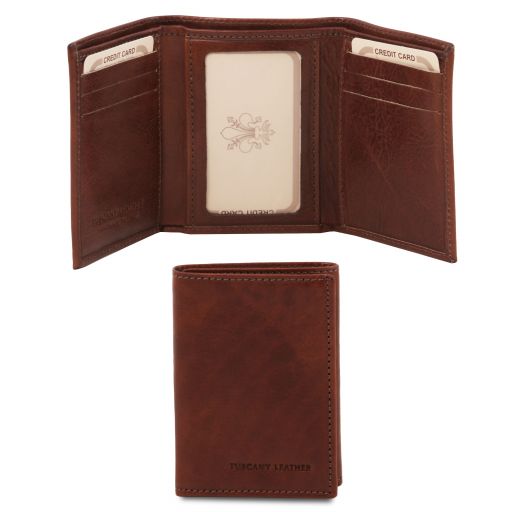 TL   EXCLUSIVE 3-FOLD LEATHER WALLET FOR WOMEN - Buona Fortuna Boutique