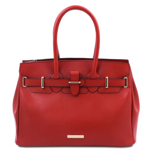 TL BAG LEATHER HANDBAG - Buona Fortuna Boutique