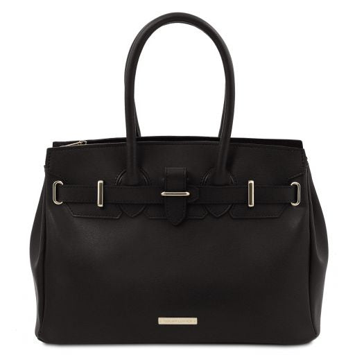 TL BAG LEATHER HANDBAG - Buona Fortuna Boutique