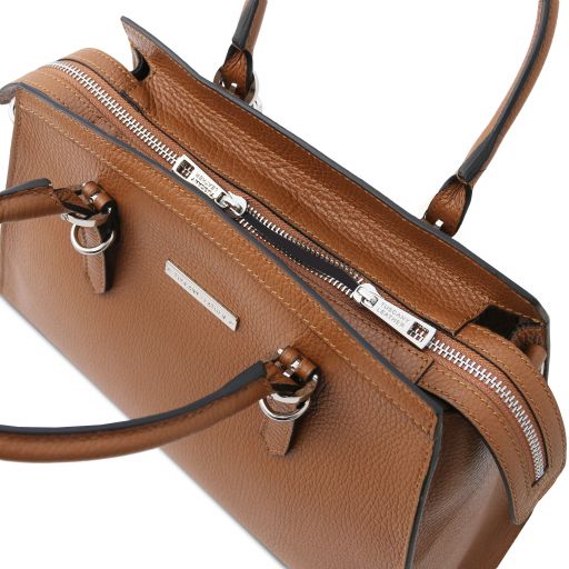 TL BAG LEATHER HANDBAG - Buona Fortuna Boutique