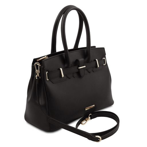 TL BAG LEATHER HANDBAG - Buona Fortuna Boutique