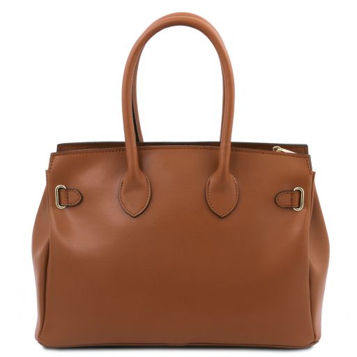 TL BAG LEATHER HANDBAG - Buona Fortuna Boutique