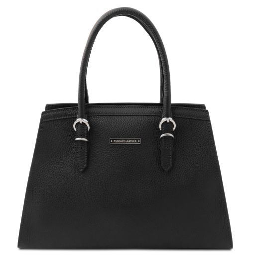 TL BAG LEATHER HANDBAG - Buona Fortuna Boutique