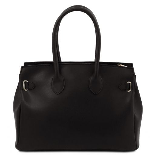 TL BAG LEATHER HANDBAG - Buona Fortuna Boutique