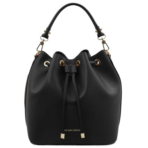 Furla Women's Bag Clio Shoulder Bag Leather Bucket Bag Crossbody Bag Cognac  New