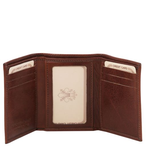 TL   EXCLUSIVE 3-FOLD LEATHER WALLET FOR WOMEN - Buona Fortuna Boutique