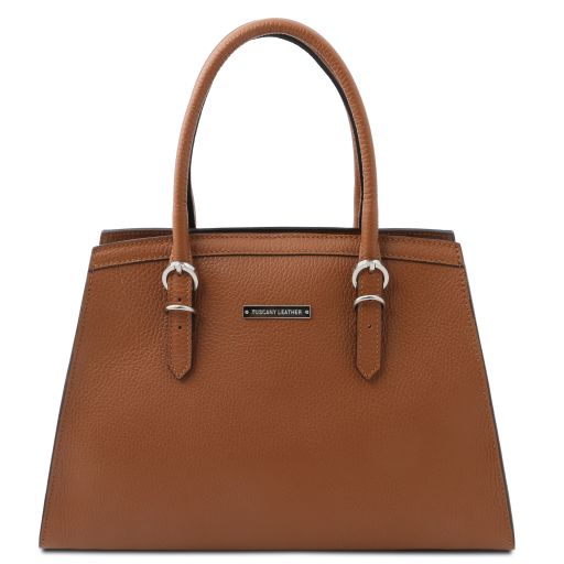 TL BAG LEATHER HANDBAG - Buona Fortuna Boutique